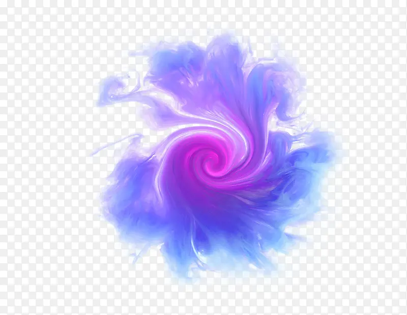 彩色的烟雾
