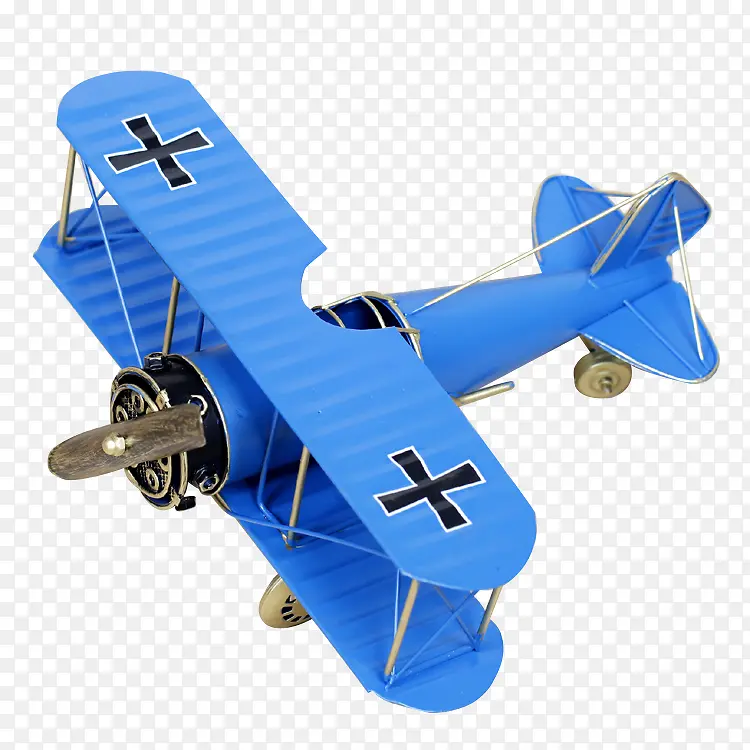 可爱蓝色小飞机