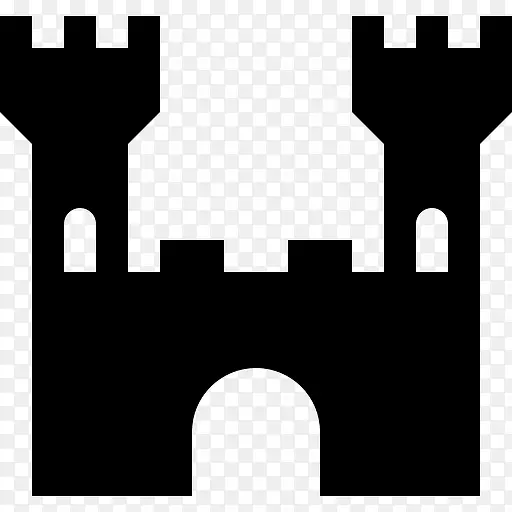 黑城堡的形状图标