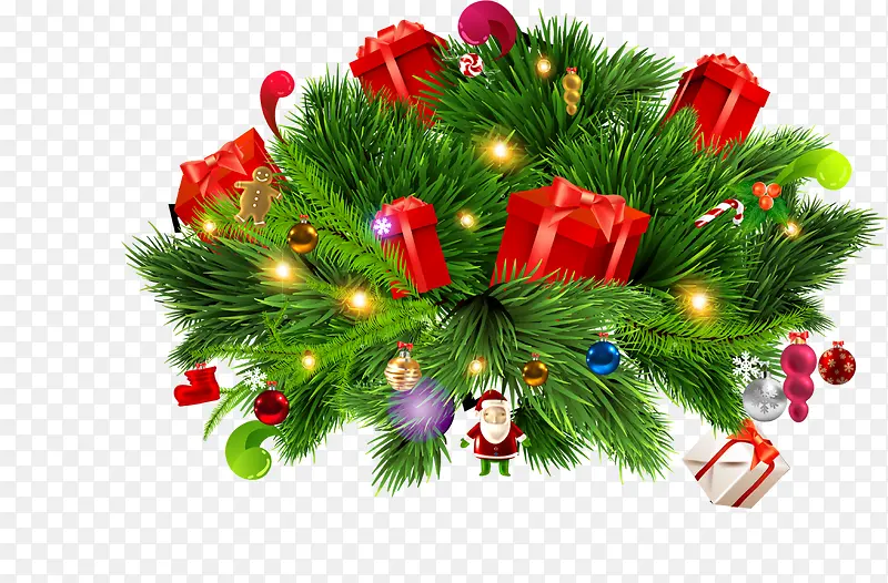圣诞装饰树木喜庆