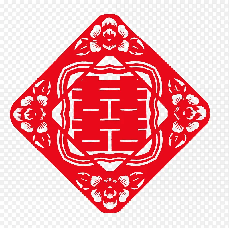 方块双喜字