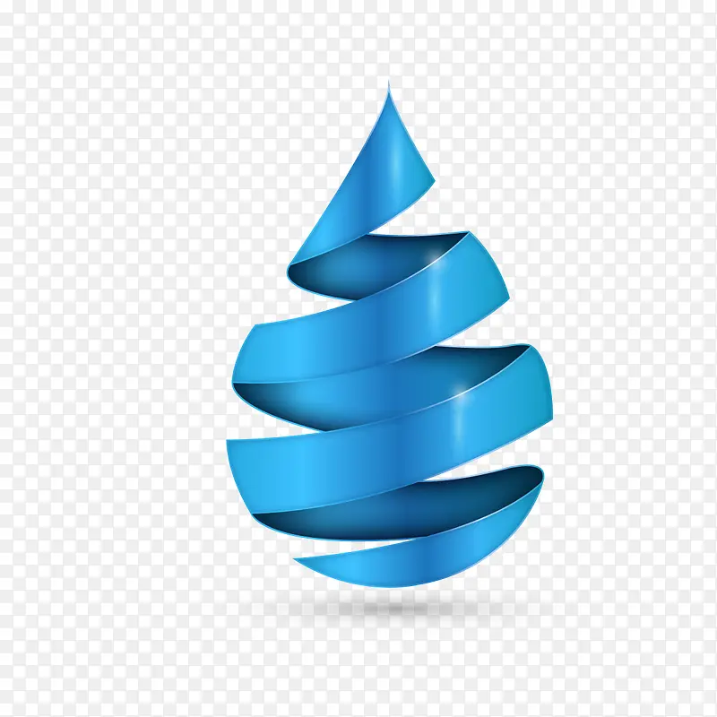 矢量创意水滴
