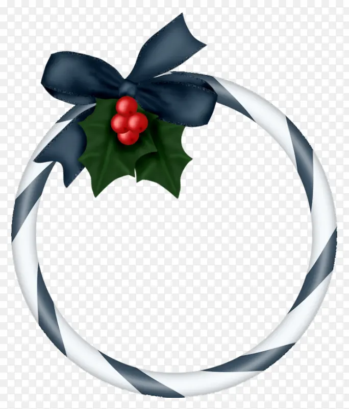 圣诞节圆环装饰