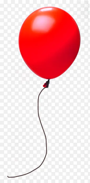 红色气球装饰素材