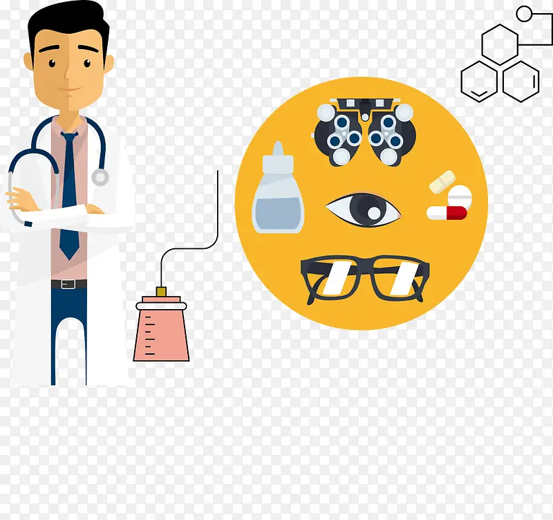 医学科研矢量