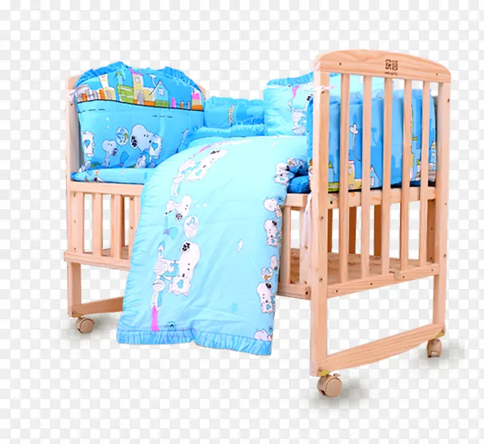 木制婴儿儿童小床