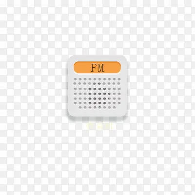 一个收音机图标
