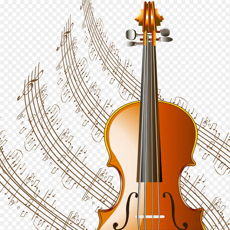 音乐小提琴演奏乐谱