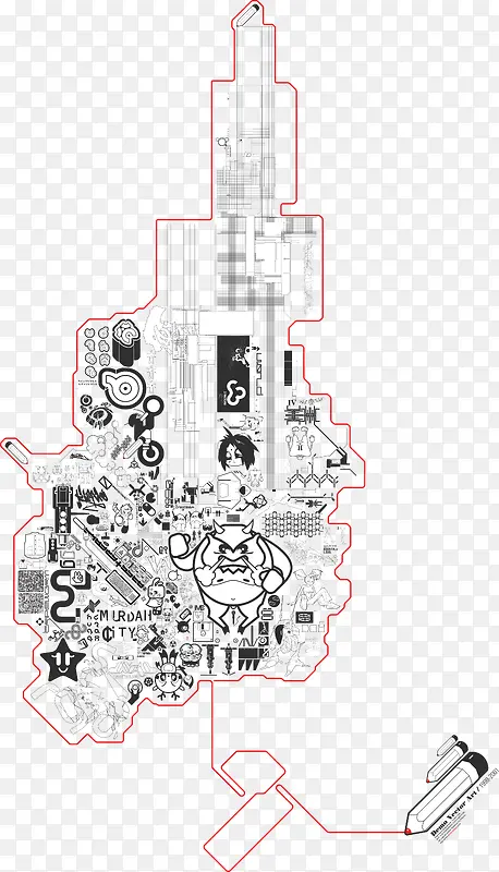 漫画手绘风格