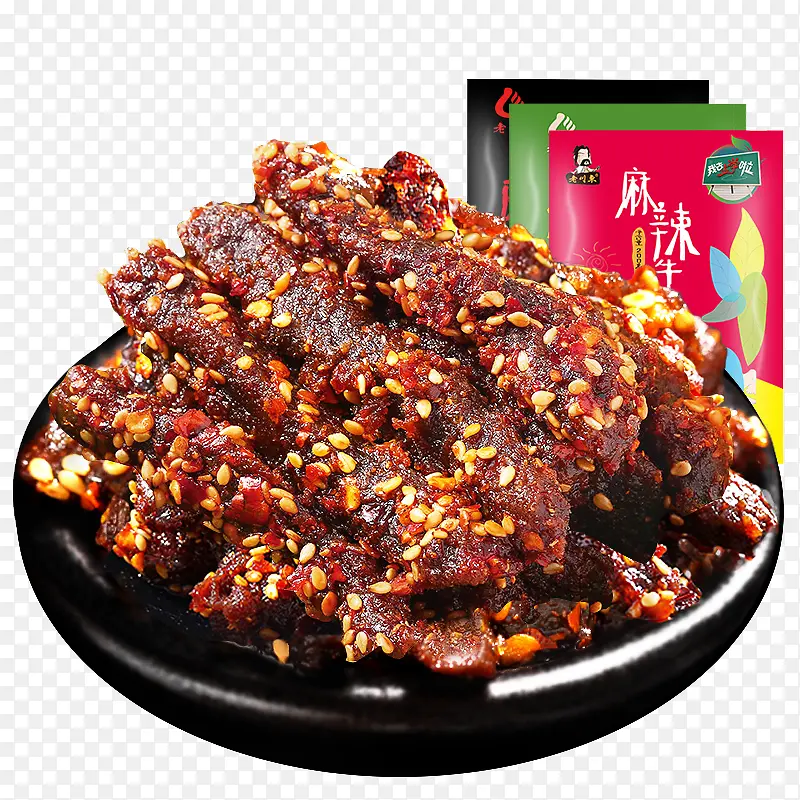 美味麻辣牛肉干