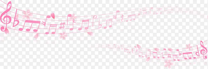 粉色乐谱音乐