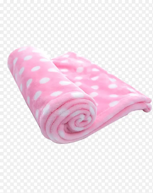 粉色毛毯