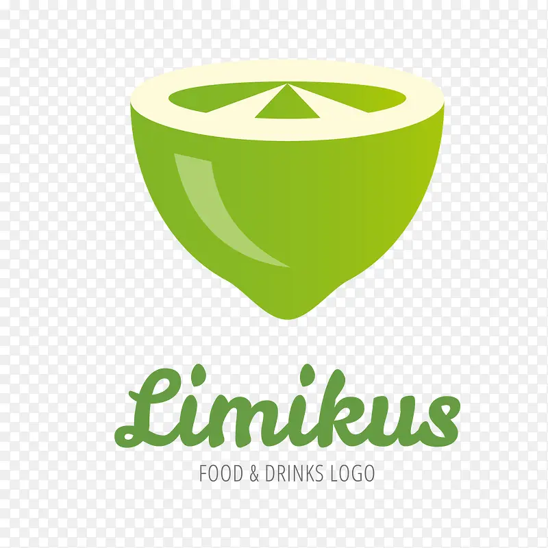 柠檬LOGO设计矢量图