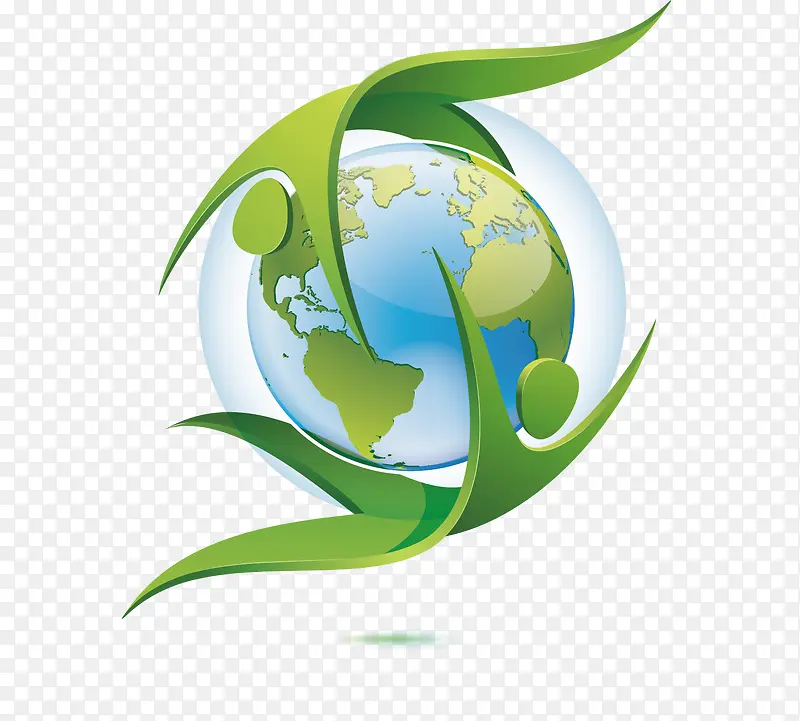 绿色能源 环保 地球  人性  运动