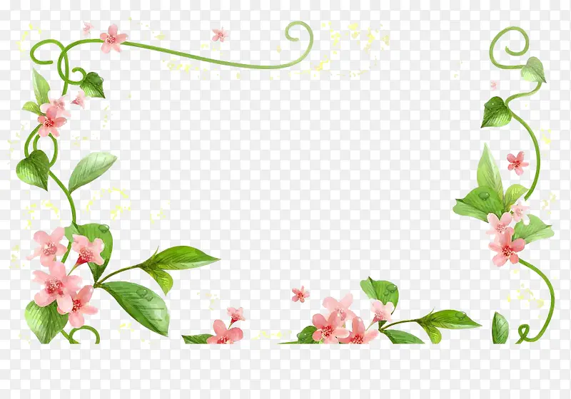 花朵粉色素材