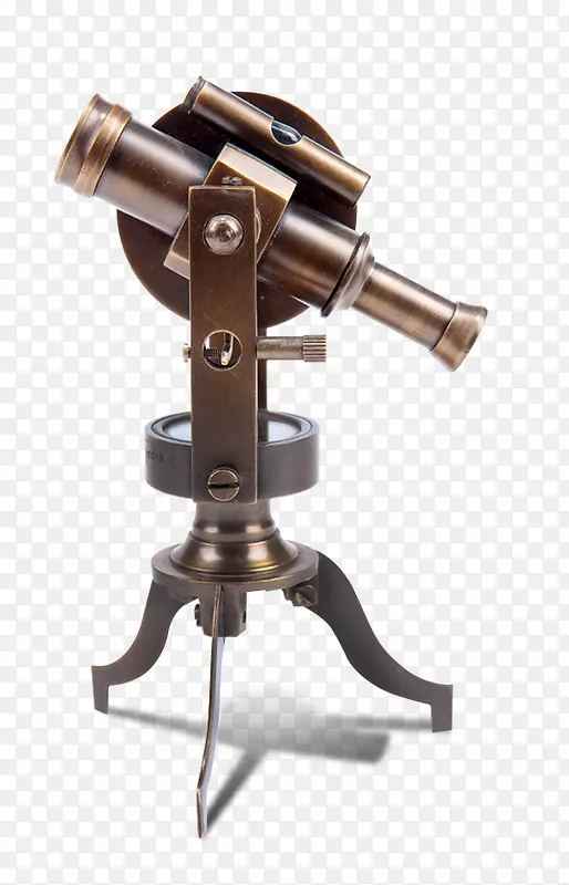 铜色的望远镜