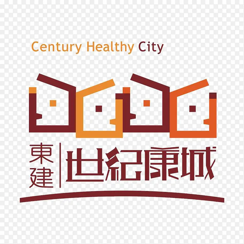 东建世纪康城地产logo标识
