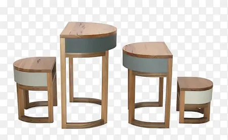 层叠桌椅设计