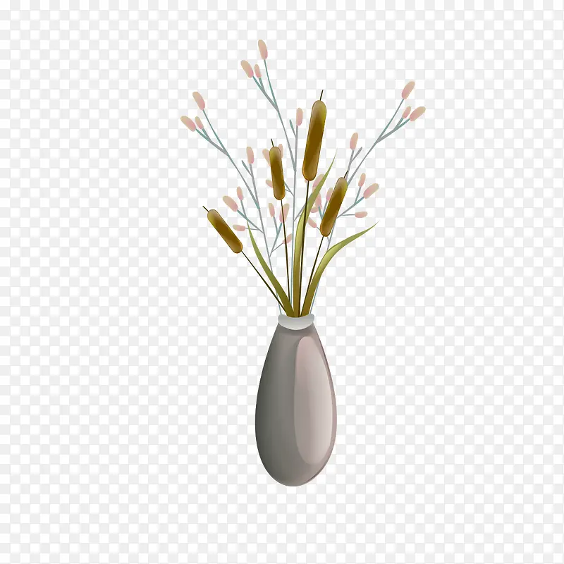 植物插花瓶