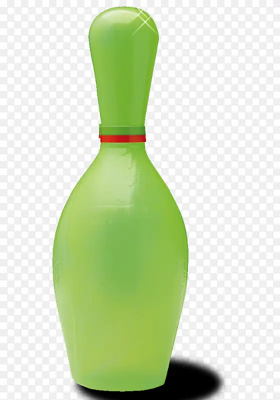 绿色玻璃瓶素材