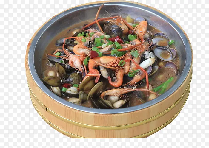 花蛤虾汤