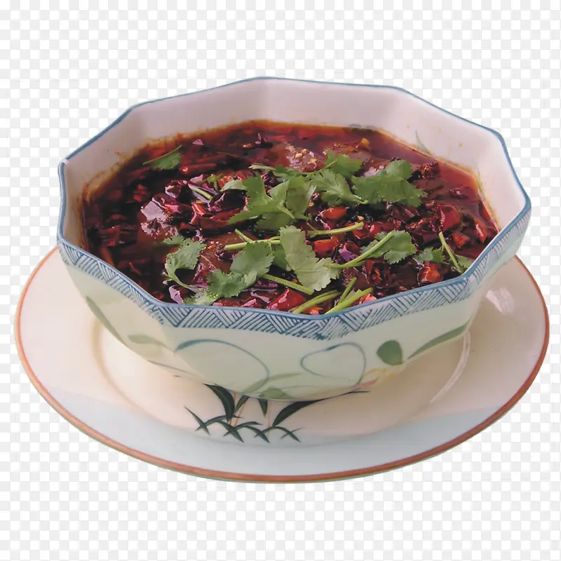 水煮血旺
