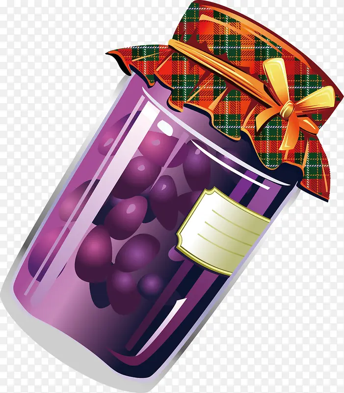 紫色许愿瓶精美元素