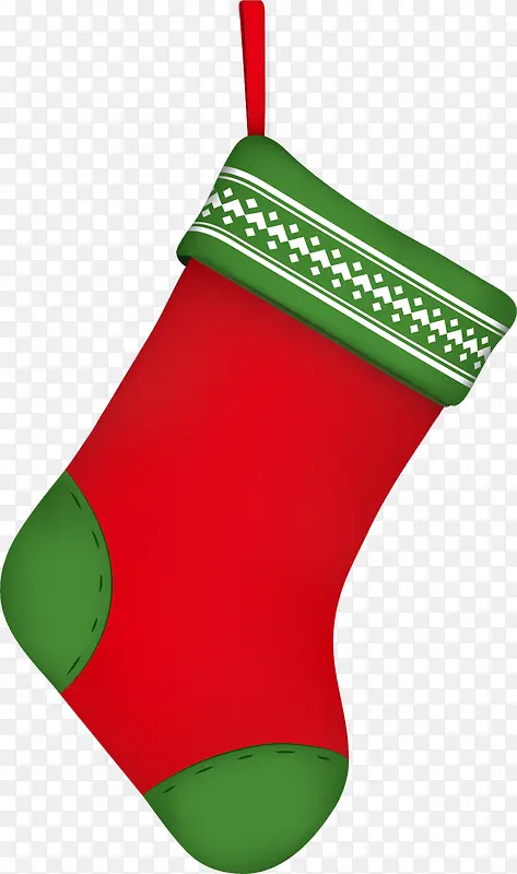 圣诞节红色圣诞袜