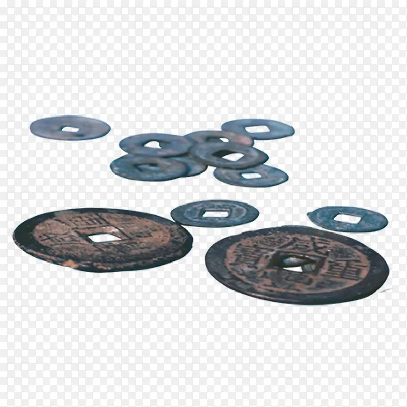 中国古代货币素材图片