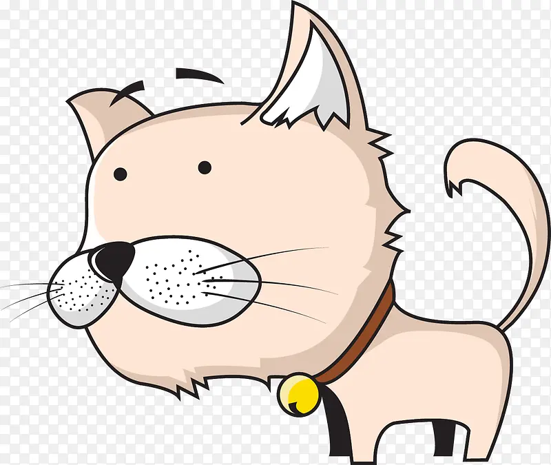 手绘卡通小猫