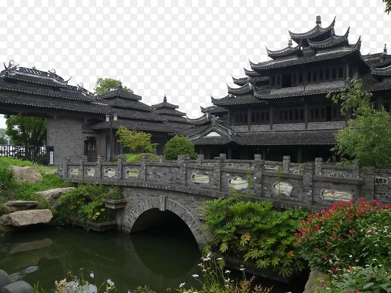 上海古镇建筑四