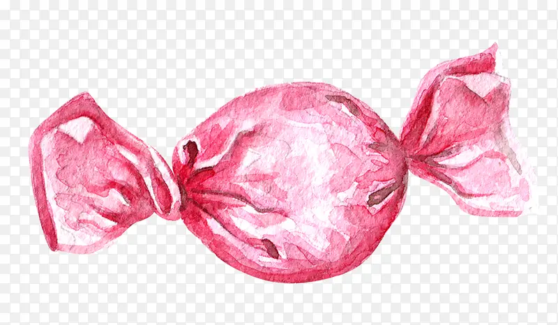 粉色的糖果