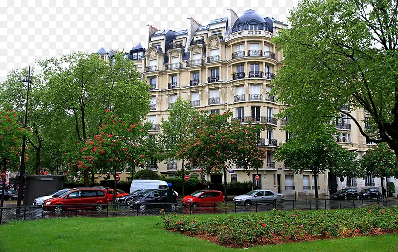 巴黎建筑图片