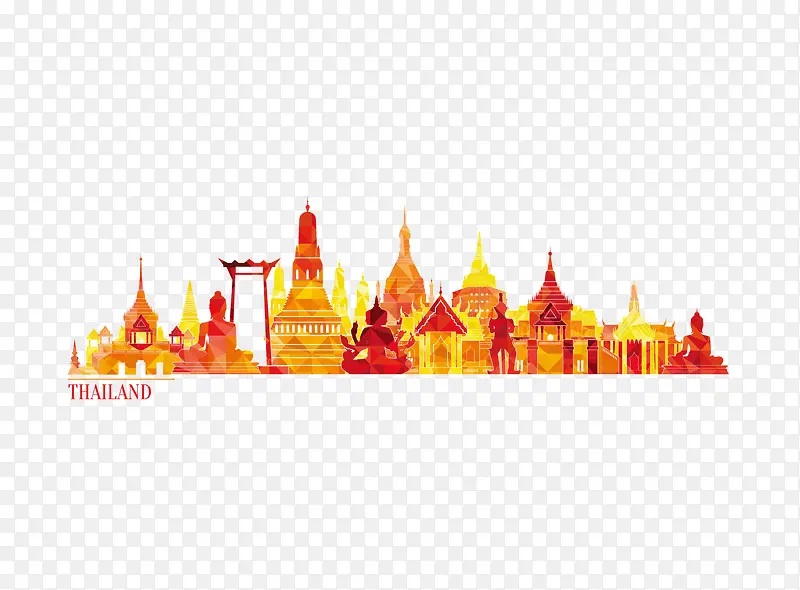 泰国建筑旅游