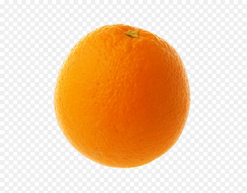 单个完整水果橙子
