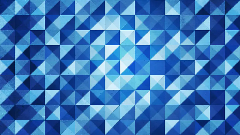 蓝白色方块形状壁纸