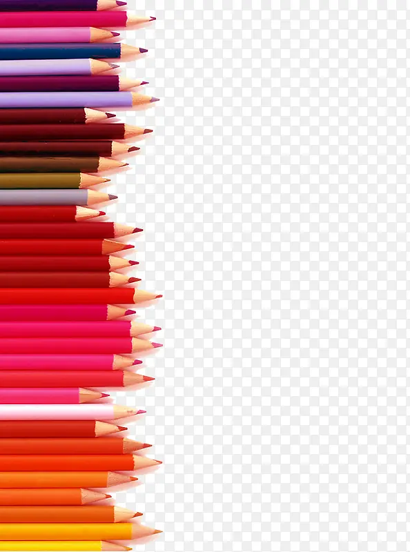 各种颜色的彩笔元素