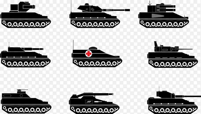 坦克矢量效果图