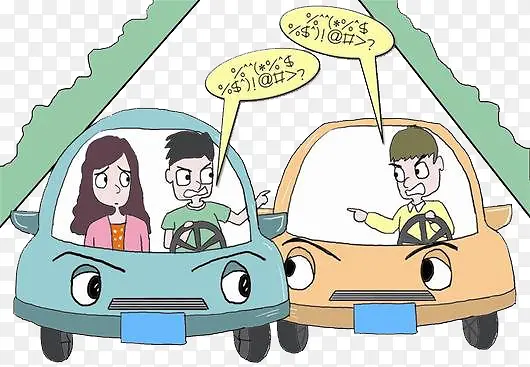路怒症漫画
