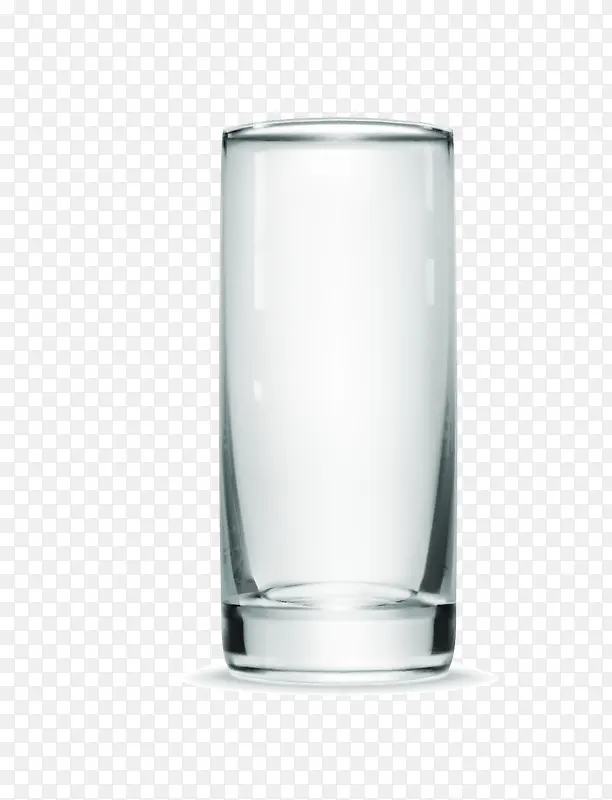 矢量质感玻璃杯素材