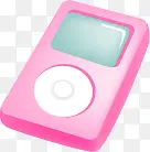 粉色卡通可爱随身MP3
