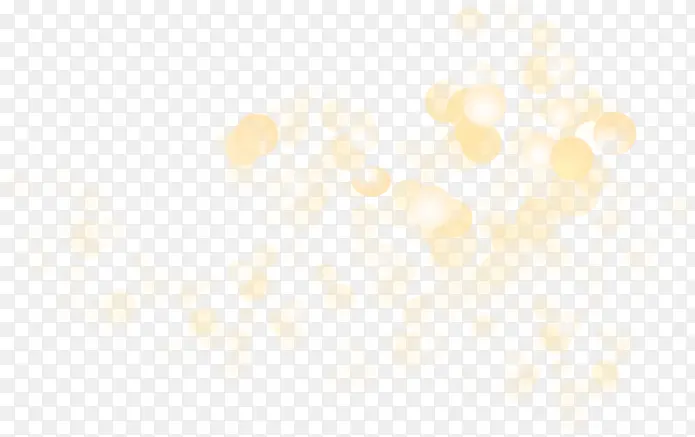 黄色虚幻圆圈淘宝促销素材