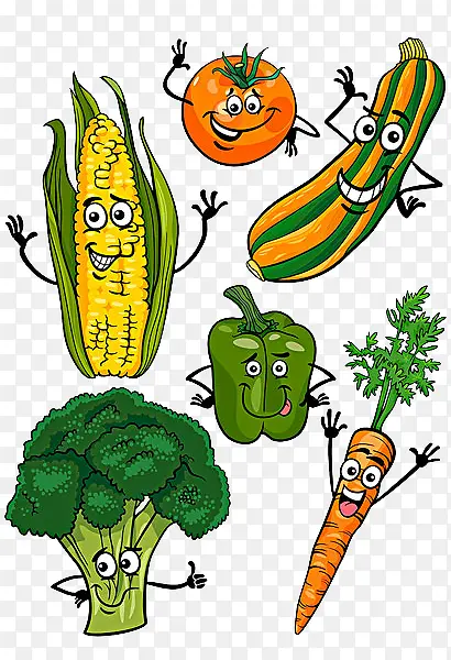 卡通蔬菜包