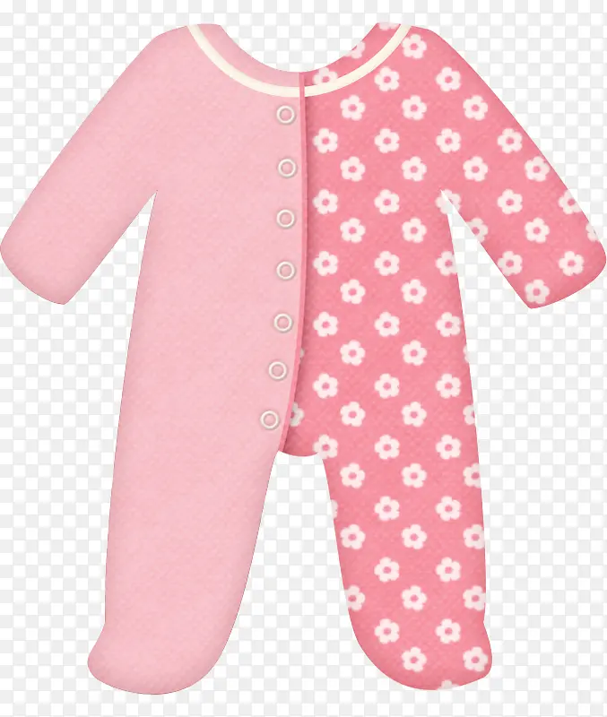 可爱粉色宝宝衣服设计