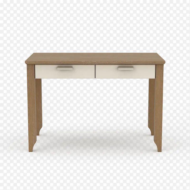 木头方形会议桌子