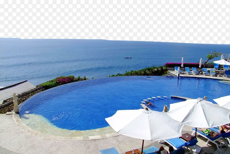 巴厘岛蓝点风景