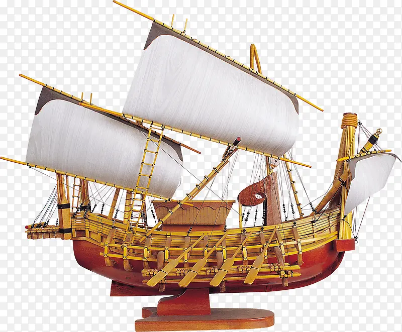 复古航海帆船模型