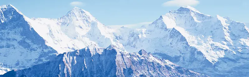 雪山淘宝海报背景