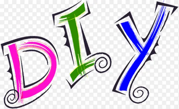 手绘自制创意字母DIY