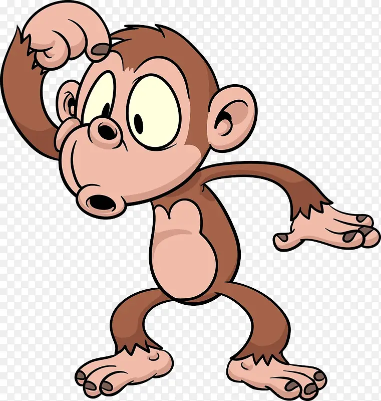 猴子动画图片